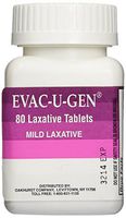 Evac U Gen Laxative Tablets, 80 Count