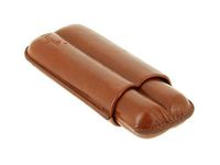 None brown angelo 2 cigar case