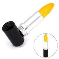 ASNTA Portable Detachable Lipstick Mini Personal Tool with 10 Screen Filters, 1 Storage Bag (Yellow)
