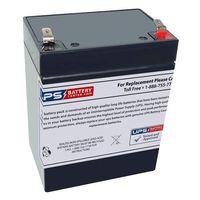 12V 2.9Ah Sealed Lead Acid Replacement Battery with F1 Terminals - Right Side Positive