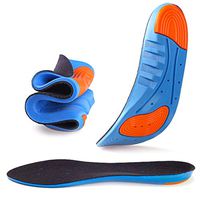 Plantar Fasciitis Insoles for Women and Men Arch Support Shoe Insert Full Length Performance Gel Shoe Insole Instant-Relief Orthotics for Flat Feet (Men's(8-11) Women's(9-12))