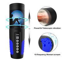 Automatical Piston Telescopic Six Toy for Men Másturbator Cup Adult Products Sexy Lingerie for Women adullt Toy for Men Best Gift Sèxy Underwear Toys for Men Tshirt