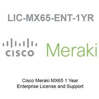Meraki MX65 Enterprise Meraki License 1 Year LIC-MX65-ENT-1YR