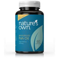 Natures Own High Potency Fish Oil, 60 caps