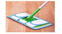 E&M Reusable Microfiber Mop Pads Set of 2