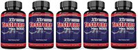 Xtreme Testrone 5000 Max Male Enhancement Increase Strength Stamina Endurance 60 Capsules Per Bottle 5 Bottles