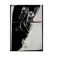Lighter - Seahorse Cowgirl High Polish Chrome - Star Int. Inc Brand