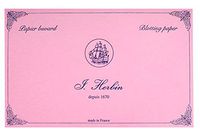 Herbin 10 Pink Blotter Sheets - 4 3/4 x 6 1/3