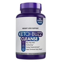 Keto Buzz Cleanse - Boost Energy and Metabolism - Weight Loss Supplements to Burn Fat Fast - Best Ketogenic Supplement for Women and Men - Try Best Keto Buzz Today - 60 Capsules