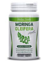 Advanced Pure Moringa Oleifera Capsules – 100% Natural Superfood: Powerful Multivitamin – Good Mood Enhancer + Energy Booster + Memory Enhancer Powder– Antioxidant & Natural Weight Loss Supplement