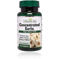 Natures Aid Garlic Concentrated 2000ug Allicin 90 Tabs - 6 Pack