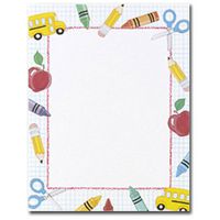 Masterpiece School Stuff Letterhead - 8.5 x 11 - 100 Sheets