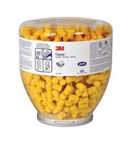 3M Single Use Classic One Touch Cylinder Shape PVC Foam Uncorded Earplugs (500 Packs)