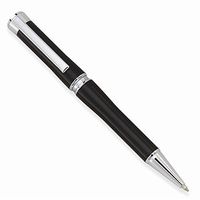 Perfect Jewelry Gift Charles Hubert Black & Silver-tone Ballpoint Pen