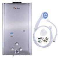 FVSTR-Minsk 18L 2GPM Propane LPG Gas Tankless Water Heater Instant Hot Water Boiler Shower - Silver