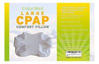 CPAP Pillow - Memory Foam Contour Design Reduces Face Mask Pressure & Air Leaks - 2 Head & Neck Rests for Max Comfort - CPAP, BiPAP & APAP User Supplies - for Stomach, Back, Side Sleepers
