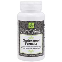 Nutrivival Cholesterol Support Specifically Formulated to Support and Maintain Cholesterol Levels Already Within Normal Range* 90 Vegetarian Capsules