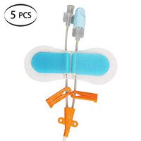 5PCS Catheter Legband Holder Sticker Catheter Tube Holder Leg Ban Stabilization Device Stabilization Device Perspiration Holes Legband Holder (A) (B)