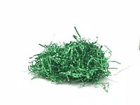 Aahs Engraving Metallic Crinkle Cut Foil Paper Shred (Green, 2 OZ)