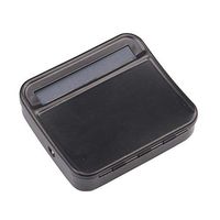 YJJ Metal Automatic Cigarette Tobacco Smoking Rolling Machine Herb Roller 70mm （ Black）