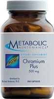 Metabolic Maintenance Chromium Plus - 500 Micrograms Chromium with Magnesium, Copper + Zinc (300 Capsules)