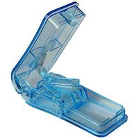 Kodi Health Pill Cutter - Medication Splitter with Pill Compartment