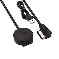 JIMAT Bluetooth Adapter for Audi VW AMI MDI MMI 2G 3G 3G+ Audio interface AUX-IN Car stereo Auxiliary Cable | A4 A5 A6 A8 Q5 Q7 S4 S5 | Music Sync & Charging | Compatible for iPod iPhone Samsung HTC L