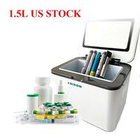 1.5L Portable Medicine Diabetic Insulin Cooler Box Safe Refrigerator Box Insulin Cooler Car 2-25°C Drug Reefer US Stock