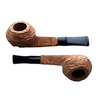 2pk"Nose Warmer" Small Briar Tobacco Pipes