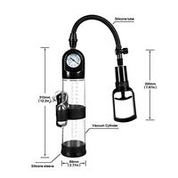 Zeezm Lovely and Kawaii 12inch Men's Pennǐs Pump Pennǐs Enlargement Extender Pennǐs Pumps Enlargers Extensǐon with Watch Increase Tshirt Realistic Lightweight