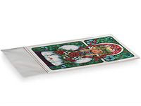 Flat 1.2 Mil Clear Cello Bags - Cello Bags 5-1/4"x7-1/2" Clear Flat Cello Bags 1.2 mil (5 Packs; 100 Bags Per Pack) - WRAPS-CA5F