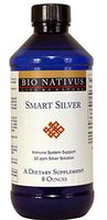 Bio Nativus Smart Silver 10ppm Immune Support 8 ounces