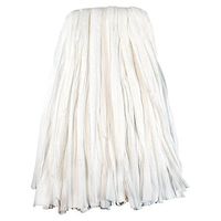 Boardwalk BW2024 Nonwoven Cut End Edge Mop, Rayon/Polyester, 24, White (Case of 12)