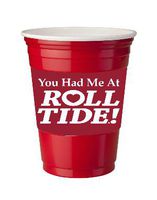 4 Pack of Vinyl Decal Stickers for Disposable Cups/Yo Had Me at Roll Tide Alabama