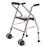 Rollator Walker with Seat and Wheels - Lightweight Medical Walking Frame- for Mobility & Transport Aid – Ideal for Elderly & Handicap