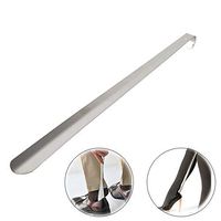 Shoe Horn,Shoes Lifter,Metal Shoe Horn,Shoe Horn,Spoon Shape Shoe Horn,Shoe Lifter,Professional Flexible Shoe Lifter,Shoe Lifting Helper,58CM