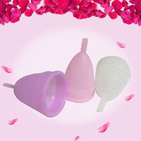 1 Pcs Women Menstrual Cup, Say No to Tampons. Get Blossom Cups for Menstrual