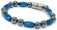 HIGHPOWER Magnetic Hematite Bracelet for Natural Pain Relief and Weight Loss (7 Inch)