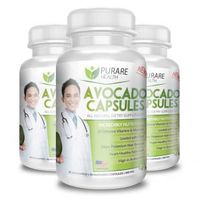 Purare Health Avocado Capsules 100% All Natural Dietary Supplement - The Amazing Food (3)