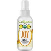 Organic Joy Blend Spray – Water Infused with Joy Blend Essential Oil – Certified USDA Organic - 2oz Bottle by Healing Solutions