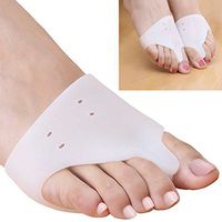 JIAHAO HOT Toe Silicone Separator Gel Bunion Straightener Corrector Pain 2pcs Protector New