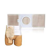 Medical Ostomy Belt, Colostomy Belt, Ostomy Support Belt, Unisex Hernia Support Abdominal Binder Brace Abdomen Band Fixation Nursing (M)