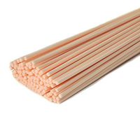 Simoutal 50pcs Fiber Reed Diffuser Sticks for DIY Essential Oil Aroma Diffuser Sets Beige 10 Inch x 4mm