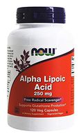 NOW FOODS Alpha Lipoic Acid 250mg Capsules, 120 CT