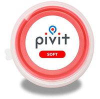 Pivit Putty Hand Exerciser Stress Balls for Adults | Soft Red, 2 Pack | Fingers Hands & Grip Strength Trainer Puddy Resistance Kit | Theraputty for Rehab Physical Therapy