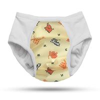 Adult Reusable Cloth Diapers Incontinence Underwear - Pull-on Style (Medium, Jungle)
