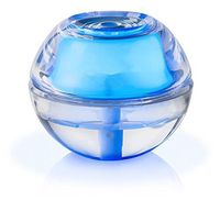 Unishow Portable Cool Air Humidifier with USB Cable - It's Also a Cute Crystal Night Light - Small Mini Portable Lightweight Quiet Ultrasonic USB Mist Aromatherapy Aroma Diffuser (Blue)