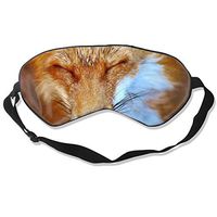 Sleep Mask, Blackout Blindfold Eye Masks, Fox Fuchs Eye Cover for Sleeping, Travel, Shift Work, Naps, Plane,Yoga