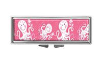 Hiuyi Octopuses Custom Personalized Rectangle Pill Box Pocket Wallet Travel Pill Vitamin Decorative Box Protector