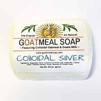 Goat Milk & Honey Products - Beekman - All Natural For Eczema - Psoriasis - Sensitive Skin - Palm & SLS Free - Non GMO - Free Fast Ship Over $25 (Colloidal Silver, 3.5 oz Soap)